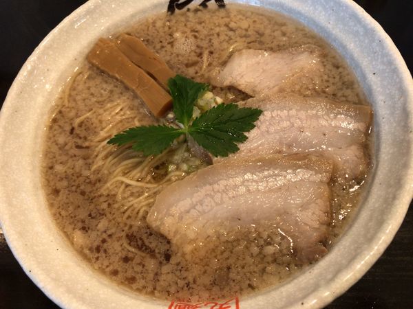 「背脂醤油らーめん(大盛り)」@麺屋 丸宮の写真
