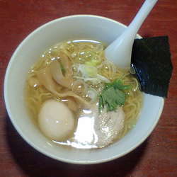 塩味玉ラーメン