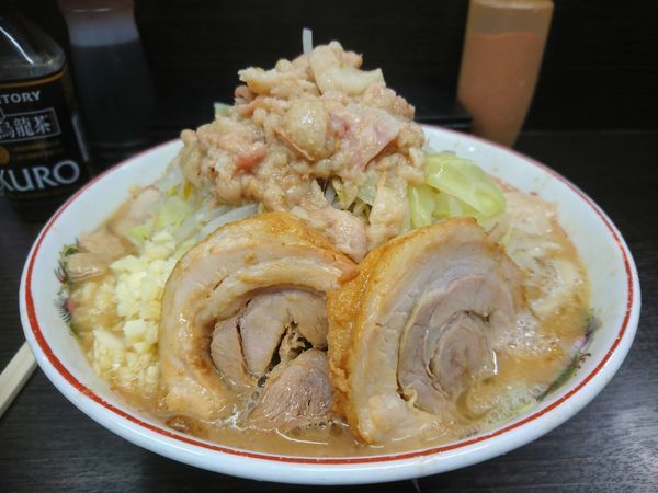 「小ラーメン700円(ニンニク、アブラ)」@ラーメン二郎 川越店の写真
