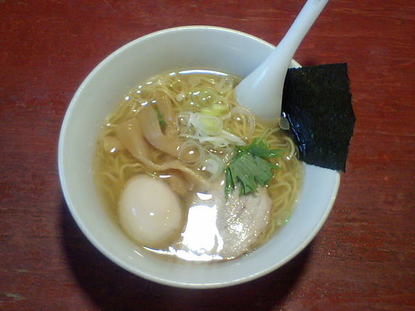 「塩味玉ラーメン」@麺屋二八の写真