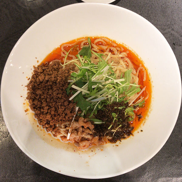 「汁なし担々麺（辛さ中・痺れ小）＋小ライス」@タンタンタイガー 蔵前店の写真