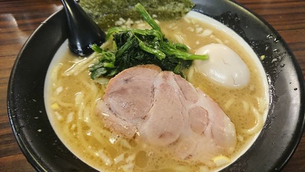 「太麺＋味玉」@百麺 中目黒店の写真