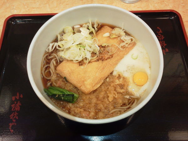 「月夜のばかしそば 420円」@小諸そば 御徒町店の写真