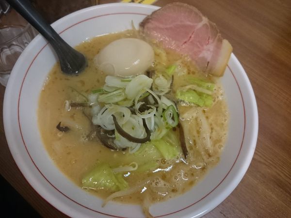 「期間限定 味噌ラァメン　780円」@ラァメン ぼーんずの写真