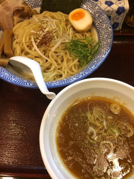 「つけ麺小(太麺)」@つけ麺 赤とんぼの写真