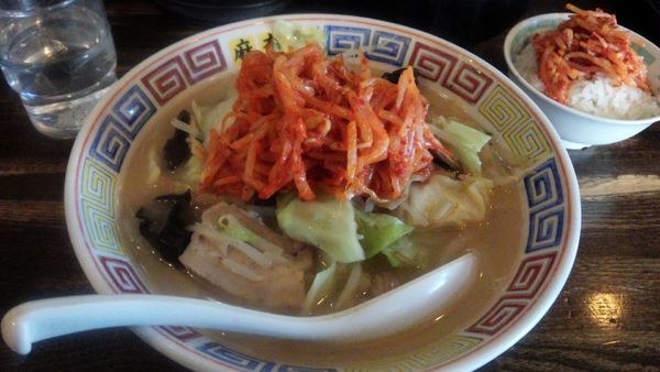 「タンメン」@麻布ラーメン 芝浦店の写真