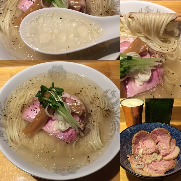 「塩そば650円」@麺屋 坂本01の写真