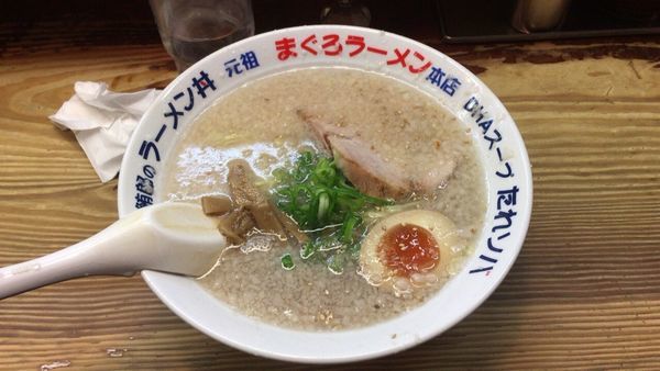 「正油ラーメン」@元祖まぐろラーメン 本店の写真