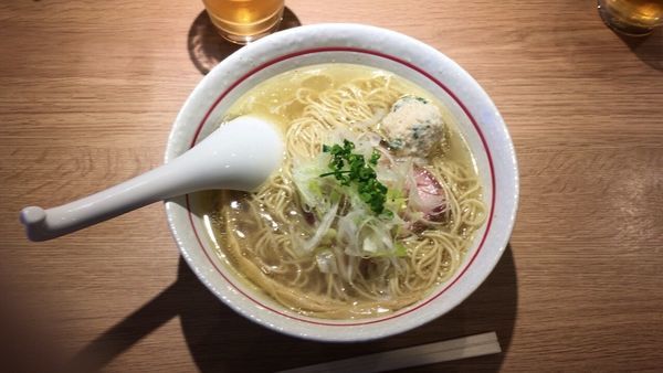 「白だしラーメン」@中華蕎麦 あお木の写真