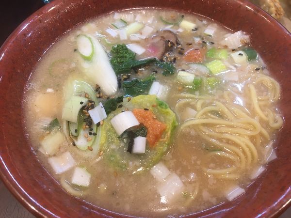 「【季節限定】彦十ラーメン950円」@がんこや かるがんラーメン 千代田本店の写真