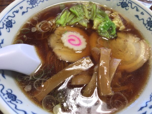 「ラーメン600円」@秀明の写真