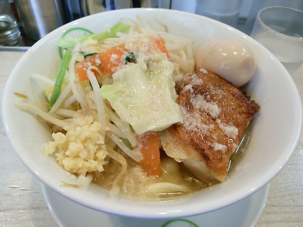 「鶏太郎中盛　味玉」@ラーメン もりきや 世田谷店の写真