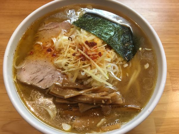 「塩ラーメン小800円、つけめん小750円、味玉50円」@自家製中華そば としおかの写真