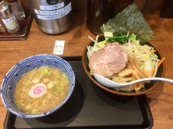 「野菜つけ麺(並)」@舎鈴 桶川店の写真