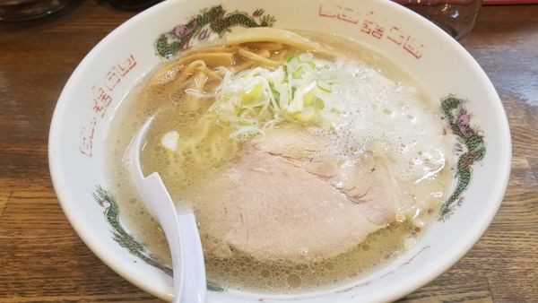 「朝専用中華そば　塩」@らあめん 寸八 総本店の写真