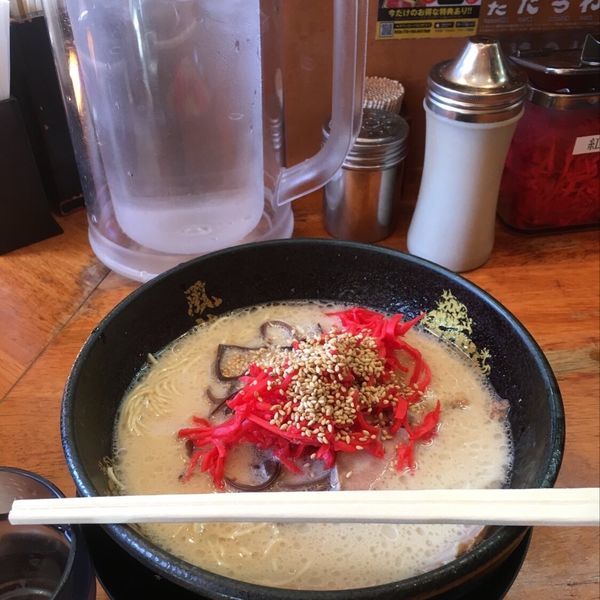 「とんこつラーメン」@博多風龍 高田馬場店の写真