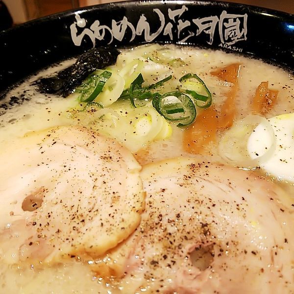「嵐げんこつらぁめん（塩）」@らあめん花月嵐 清瀬北口店の写真