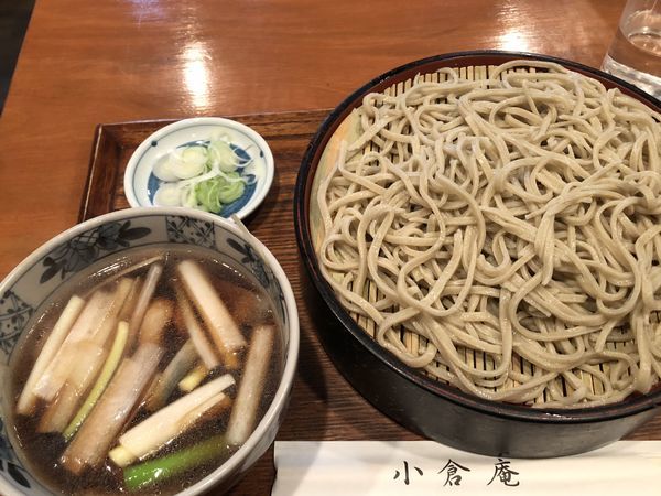 「鴨せいろ 950円」@おそば 小倉庵の写真