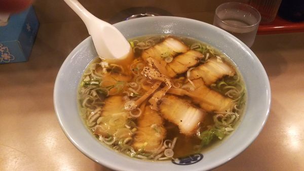 「醤油チャーシュー麺」@丸信ラーメン 駅前店の写真