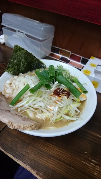 「とんこつネギ三昧」@九州大分ラーメン 麺恋亭 中華街店の写真