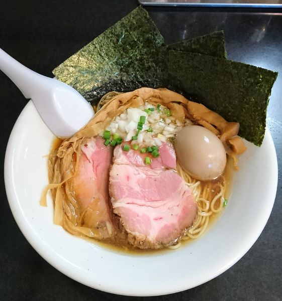 「特製そば＋和え玉(醤油)」@麺処 晴の写真