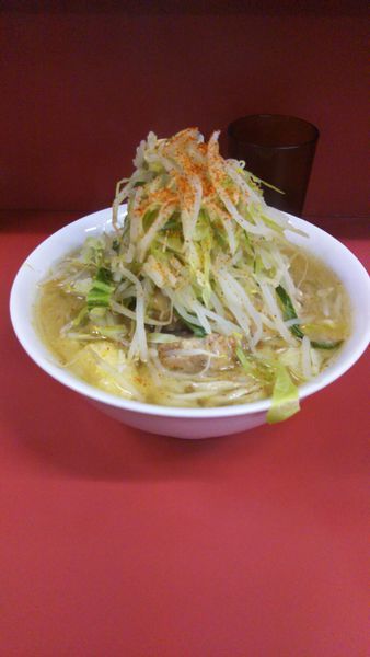 「小ラーメン 豚入り」@ラーメン二郎 ひばりヶ丘駅前店の写真