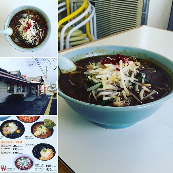「台湾ラーメン（大盛）」@くるまやラーメン 松本渚店の写真