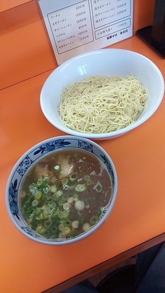 「つけ麺８００円」@支那そば あおばの写真