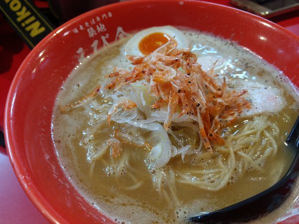 「濃厚えびらーめん」@海老そば専門店 築地 えび金の写真