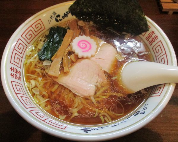 「中華そば　730円」@二代目 にゃがにゃが亭の写真