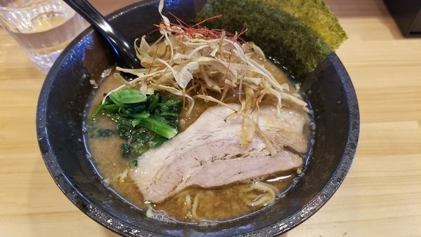 「ギョぼとん」@らーめん 大気見の写真