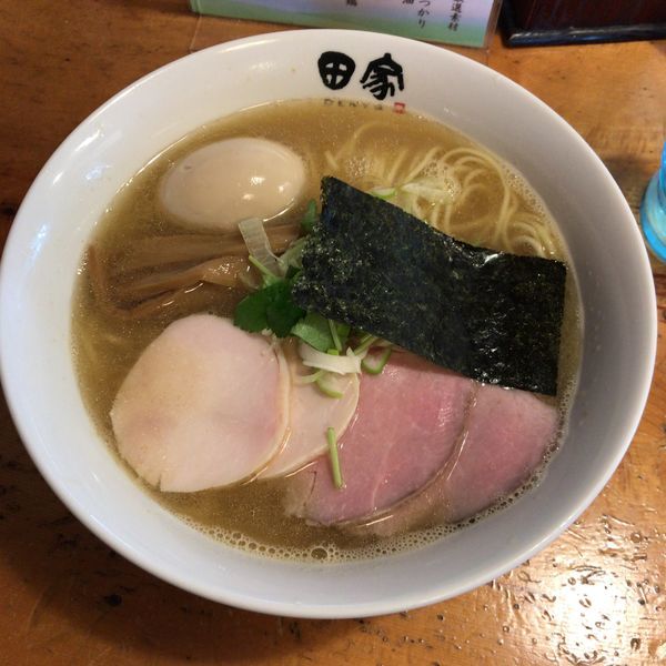 「特製 塩煮干しそば 980円」@中華そば 田家 本店の写真