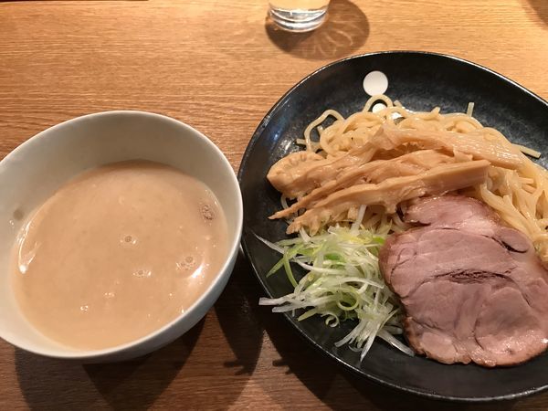 「鶏白湯塩つけ麺」@中華そば 桃李の写真