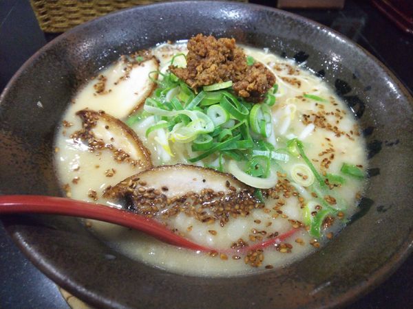 「ラーメン並盛(こってり)」@山神山人 仙台店の写真