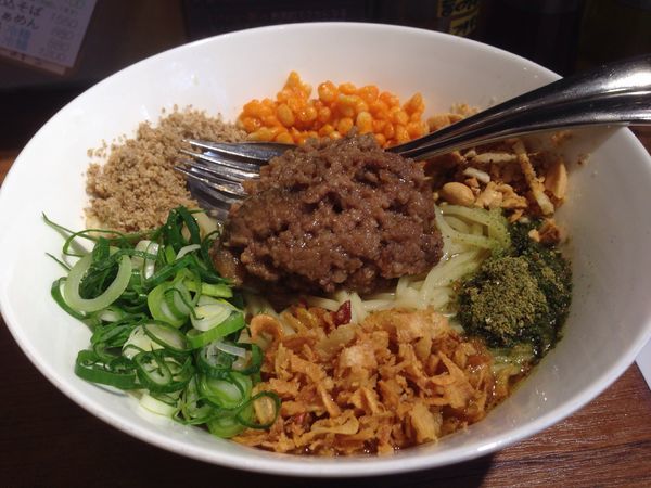 「和牛まぜそば」@まぜそば 三ツ星の写真