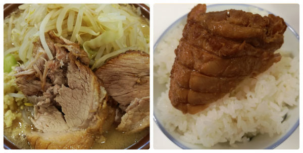 「大ラーメン（豚1枚）＋麺マシ（150g）」@ハイパーファットンの写真