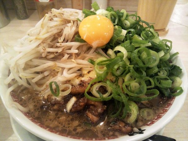 「肉汁麺Lv2+全マシ」@肉汁麺ススム 秋葉原本店の写真