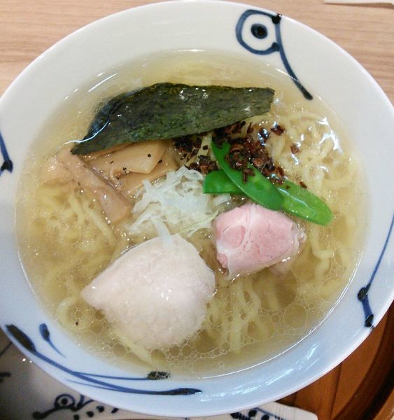 「鶏清湯らーめん塩味　６８０円」@麺や 空月の写真