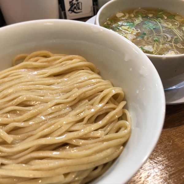 「鶏清湯塩つけめん」@中華そば 桐麺 総本店の写真