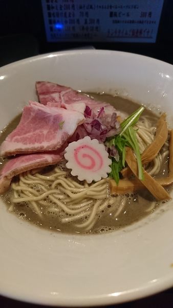 「濃厚煮干しそば」@鶏そば なんきち 東京店の写真