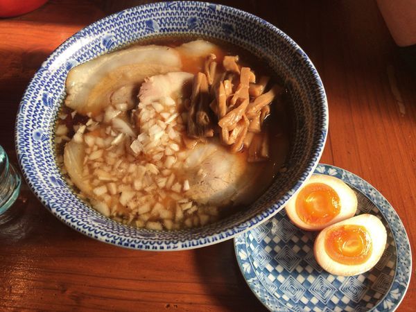 「チャーシューメン(800円)+味玉(50円)」@弘富の写真