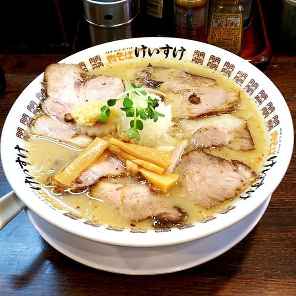 「肉そば 味噌」@New Old Style 肉そばけいすけの写真