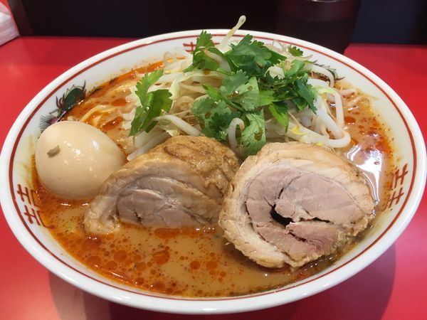 「スパ辛ラーメン」@ラーメン 風らいぼうの写真