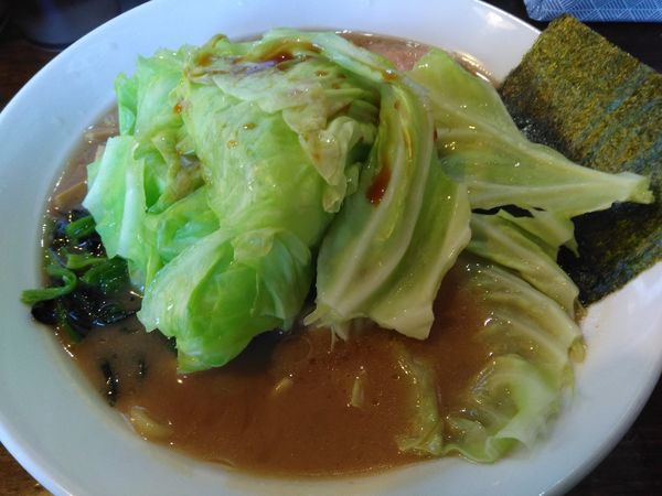 「キャベツラーメン」@横浜家系らーめん 福の家の写真