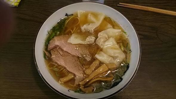 「ワンタンメン1000円」@雷文の写真