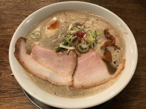 「ドロ煮干し（強） 980円」@麺やゼットンの写真