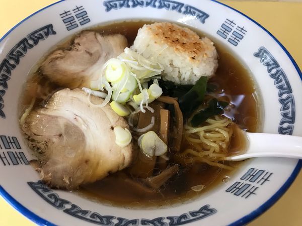 「焼干しらーめん  730円」@市場らーめんの写真