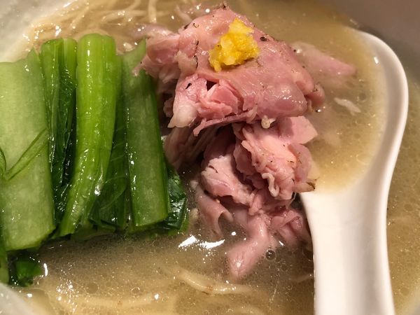 「[２周年祭]クエらーめん」@真鯛らーめん 麺魚の写真