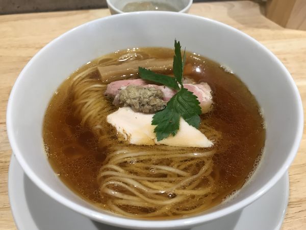 「ポルチーニ香る煮干し醤油らぁめん」@麺家 獅子丸の写真