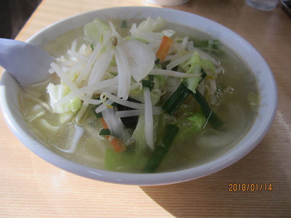 「タンメン７５０円」@手打らーめん やまだの写真